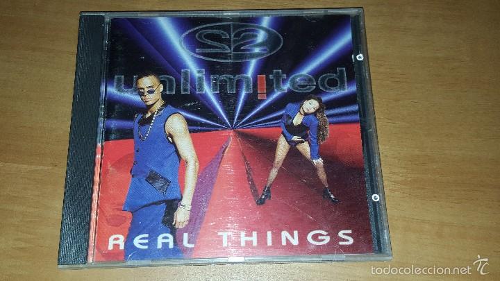 Discos de vinilo: 2 UNLIMITED REAL THING CD ALBUM - Foto 1