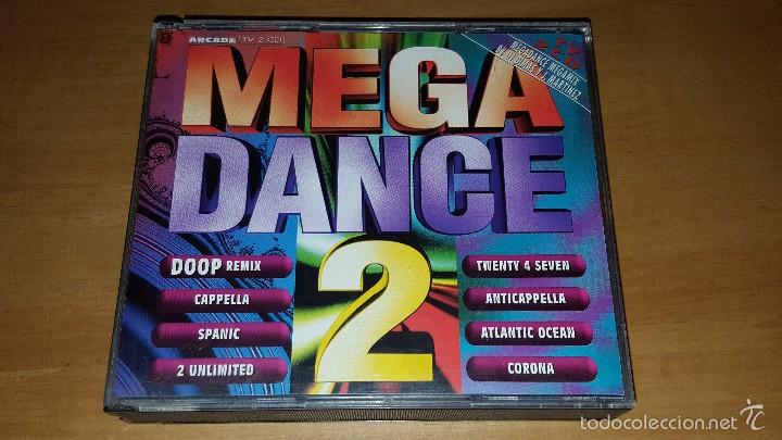 Discos de vinilo: MEGA DANCE 2 CD RECOPILACION - Foto 1
