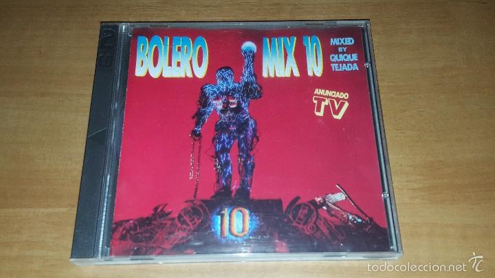 Discos de vinilo: BOLERO MIX 10  DOBLE CD EXITOS - Foto 1