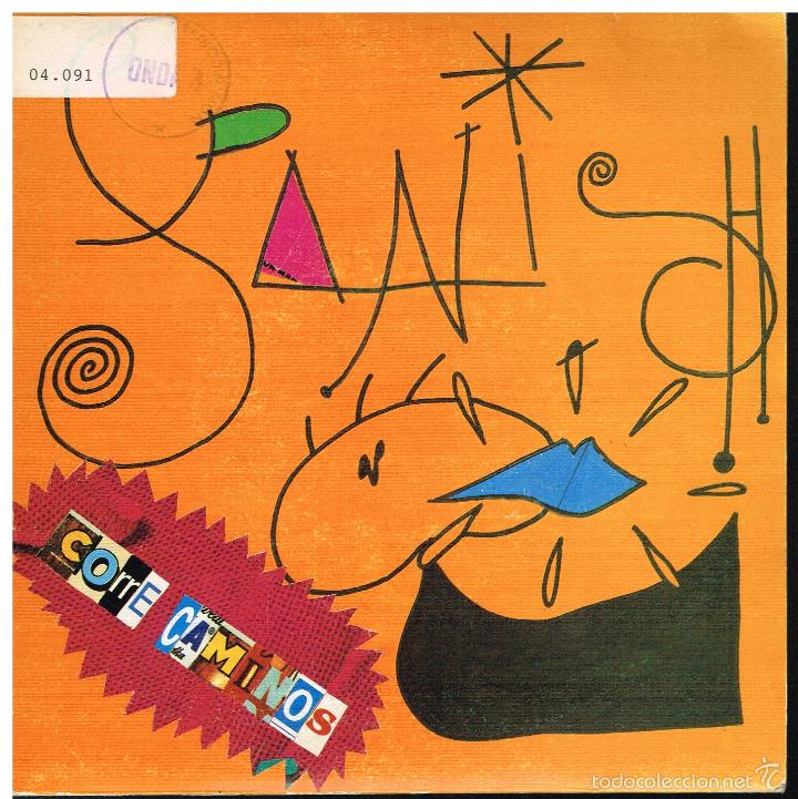 Discos de vinilo: Correcaminos - Spanish Kiss (2 versiones) - Single 1990 - Foto 1