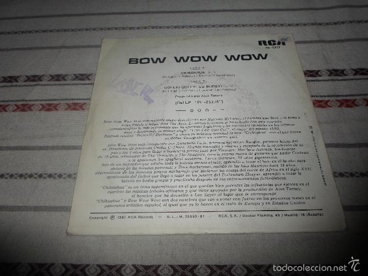 Discos de vinilo: BOWWOWWOW CHIHUAHUA - Foto 2