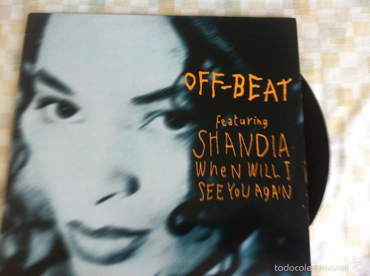 Discos de vinilo: 12 MAXI-OFF-BEAT-WHEN WILL I SEE YOU AGAIN - Foto 1
