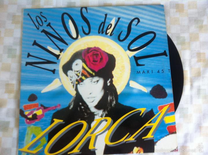 Discos de vinilo: 12 MAXI-LORCA LOS NI&Ntilde;OS DEL SOL - Foto 1