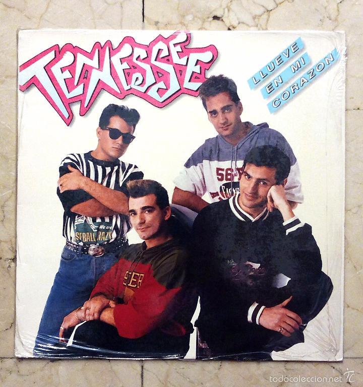 Discos de vinilo: LP TENNESSEE - LLUEVE EN MI CORAZ&Oacute;N - EMI 1991. - Foto 1