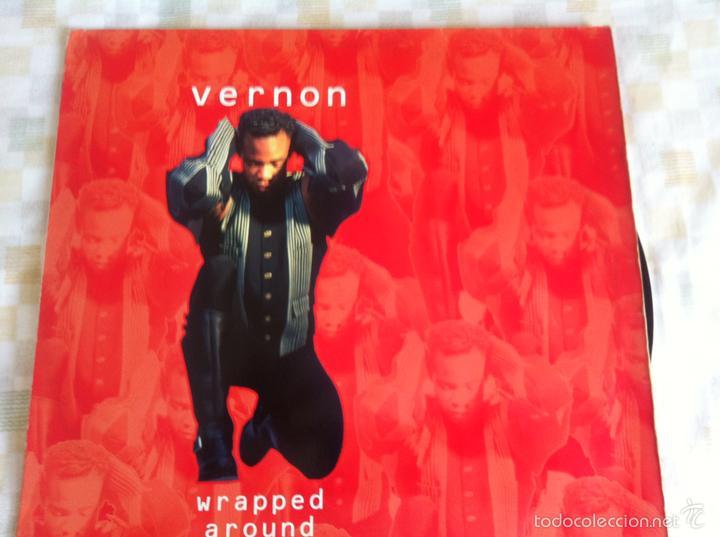 Discos de vinilo: 12 MAXI-VERNON-WRAPPED AROUND YOUR FINGER - Foto 1