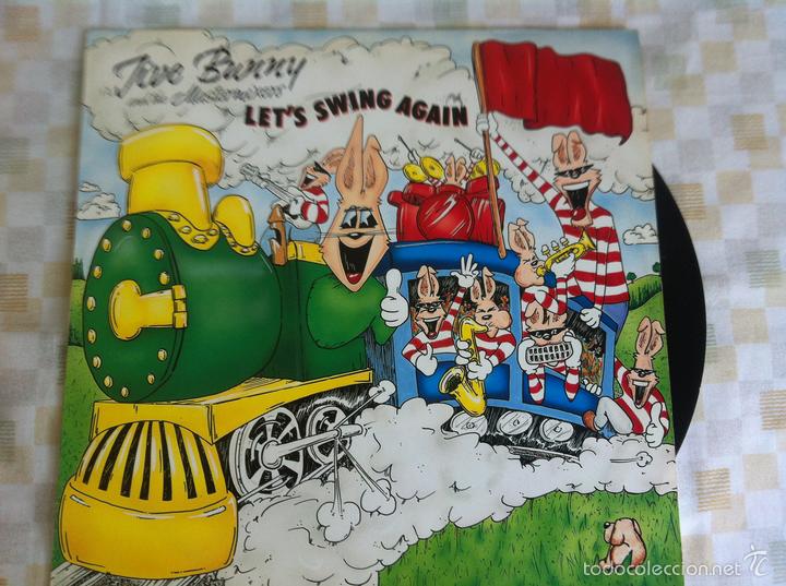 Discos de vinilo: 12 MAXI-JIVE BUNNY-LETS SWING AGAIN - Foto 1