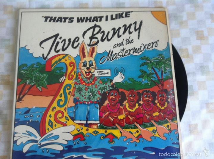 Discos de vinilo: 12 MAXI-JIVE BUNNY-THATS WHAT I LIKE - Foto 1