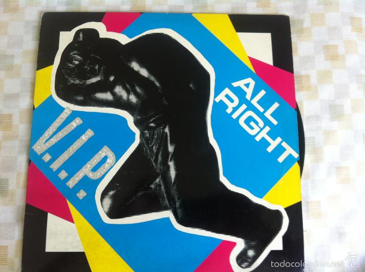 Discos de vinilo: 12 MAXI-V.I.P.-ALL RIGHT - Foto 1