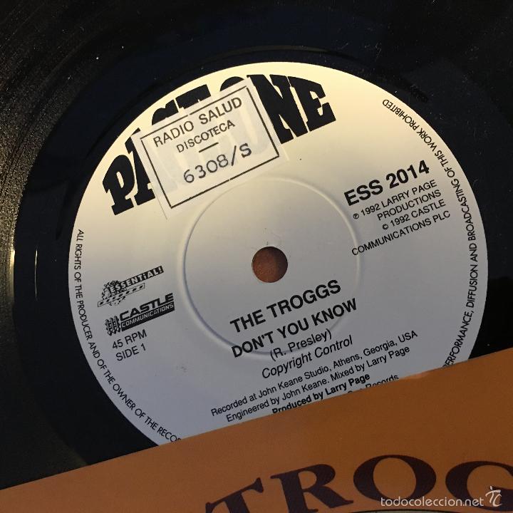 Discos de vinilo: THE TROGGS (DONT YOU KNOW) SINGLE 1992  (EPI1) - Foto 3