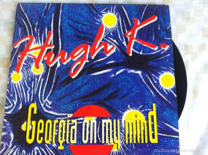 Discos de vinilo: 12 MAXI-HUGH K-GEORGIA ON MY MIND - Foto 1