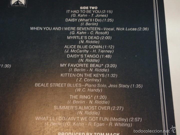 Discos de vinilo: THE GREAT GATSBY ENGLAND - 1974 LP33 PARAMOUNT - Foto 5