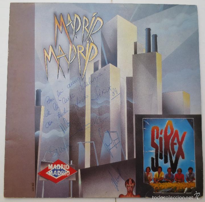 Discos de vinilo: LP MADRID - LOS SIREX - CON DEDICATORIA Y FIRMADO. - Foto 1