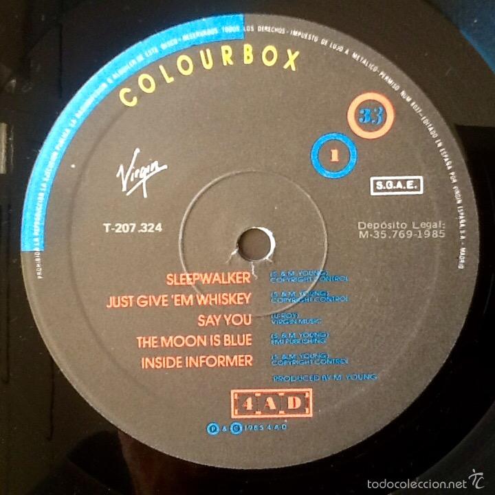 Discos de vinilo: COLOURBOX : COLOURBOX [4AD - ESP 1985] LP - Foto 4