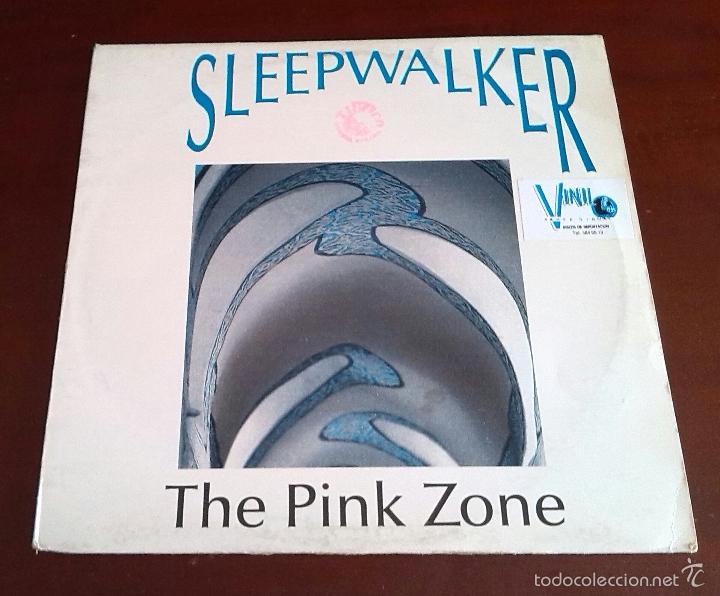 Discos de vinilo: SLEEPWALKER - THE PINK ZONE - MAXI SINGLE.12 - IMPORTACION - Foto 1