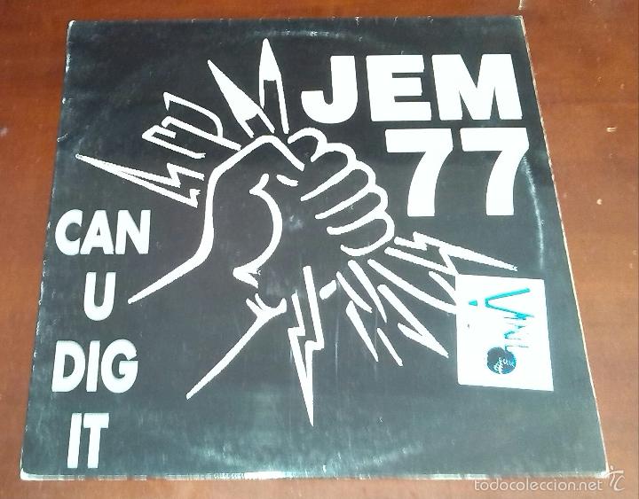Discos de vinilo: JEM 77 - CAN U DIG IT - MAXI SINGLE.12 - IMPORTACION - Foto 1
