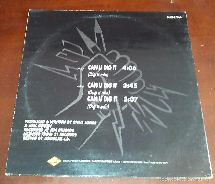 Discos de vinilo: JEM 77 - CAN U DIG IT - MAXI SINGLE.12 - IMPORTACION - Foto 2