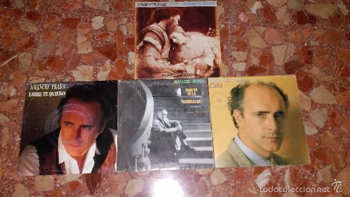 Discos de vinilo: LOTE DE 4 SINGLE DE AMANCIO PRADA - Foto 1