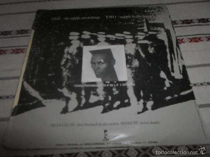 Discos de vinilo: GRACE JONES THE APPLE STRETCHING - Foto 2