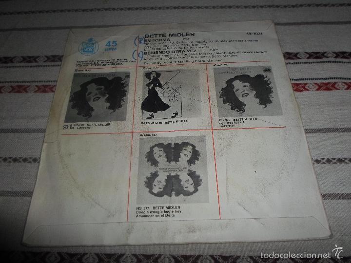 Discos de vinilo: BETTE MIDLER EN FORMA - Foto 2