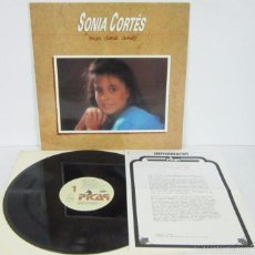 Discos de vinilo: SONIA CORTES - A MIS DOCE AÑOS - LP - PICAP 1989 SPAIN CON PRESENTACION Y CARTA - MINT