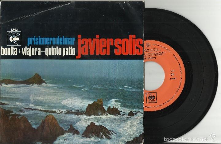 Discos de vinilo: JAVIER SOLIS EP PRISIONERO DEL MAR +3 1964 - Foto 1