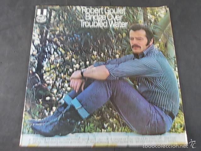 Discos de vinilo: ROBERT GOULET Bridge over troubled water - Foto 1