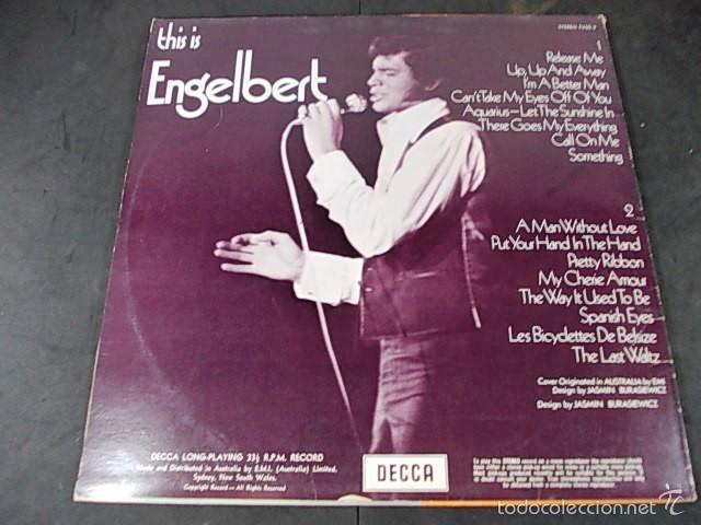 Discos de vinilo: THIS IS  ENGELBERT - Foto 2