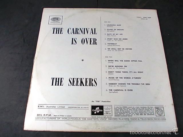 Discos de vinilo: THE SEEKERS The Carnival is Over - Foto 2