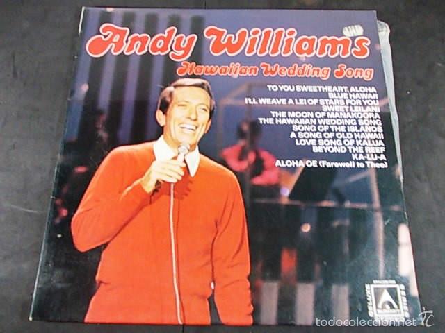 Discos de vinilo: ANDY WILLIAMS, Hawaiian Wedding Song - Foto 1