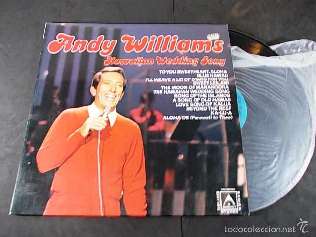Discos de vinilo: ANDY WILLIAMS, Hawaiian Wedding Song - Foto 3