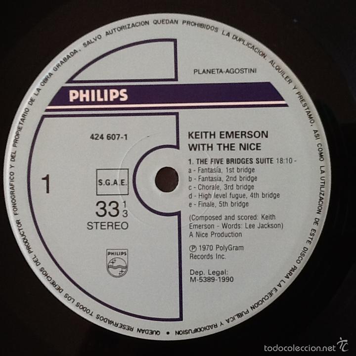 Discos de vinilo: THE NICE : HERE COMES... THE NICE [PHILIPS - ESP 1990] LP - Foto 3