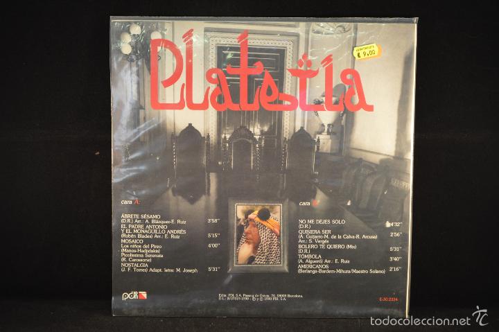 Discos de vinilo: PLATERIA - ABRETE SESAMO - LP - Foto 2