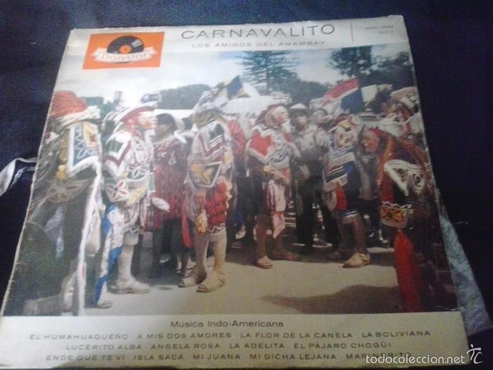 Discos de vinilo: LOS AMIGOS DEL AMAMBAY - Carnavalito LP - Foto 1