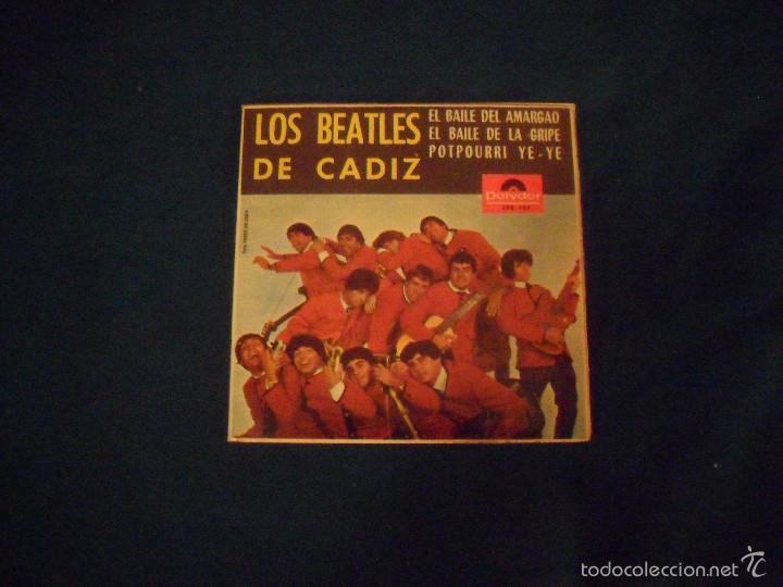 Discos de vinilo: LOS BEATLES DE CADIZ. POLYDOR 1966 - Foto 1