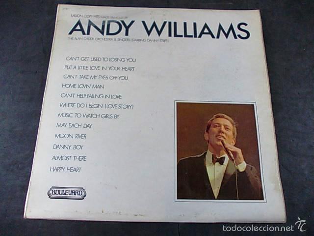 Discos de vinilo: ANDY WILLIAMS The Alan caddy orchestra & singers - Foto 1