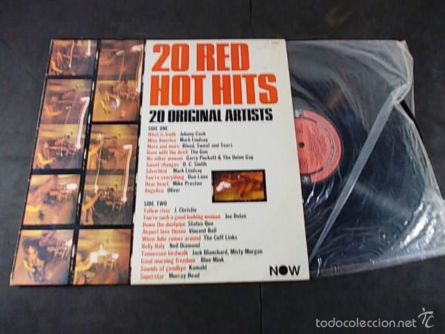 Discos de vinilo: 20 RED HOT HITS - Foto 3