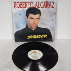 Discos de vinilo: ROBERTO ALCARAZ - SOÑADOR - KONGA MUSIC 1989 SPAIN - MINT