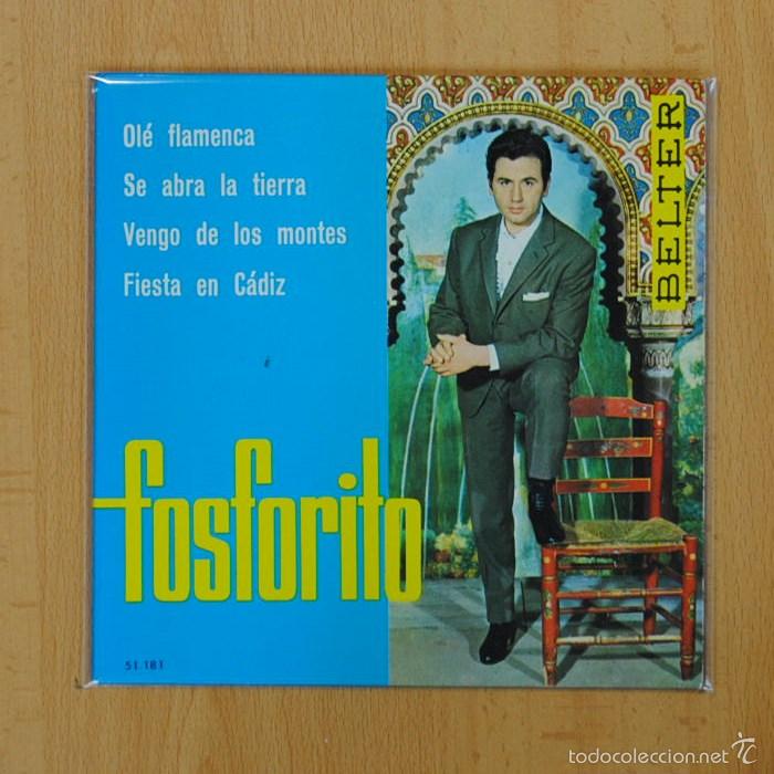 Discos de vinilo: FOSFORITO - OLE FLAMENCA + 3 - EP - Foto 1