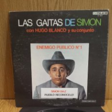 Discos de vinilo: LAS GAITAS DE SIMON. LP / HUGO BLANCO-VENEZUELA / MBC. ***/***. Lote 57871471
