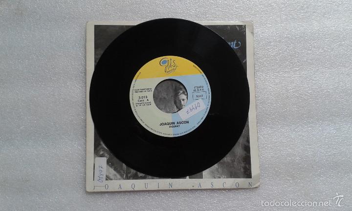 Discos de vinilo: JOAQUIN ASCON - ZIGURAT SINGLE 1988 - Foto 2