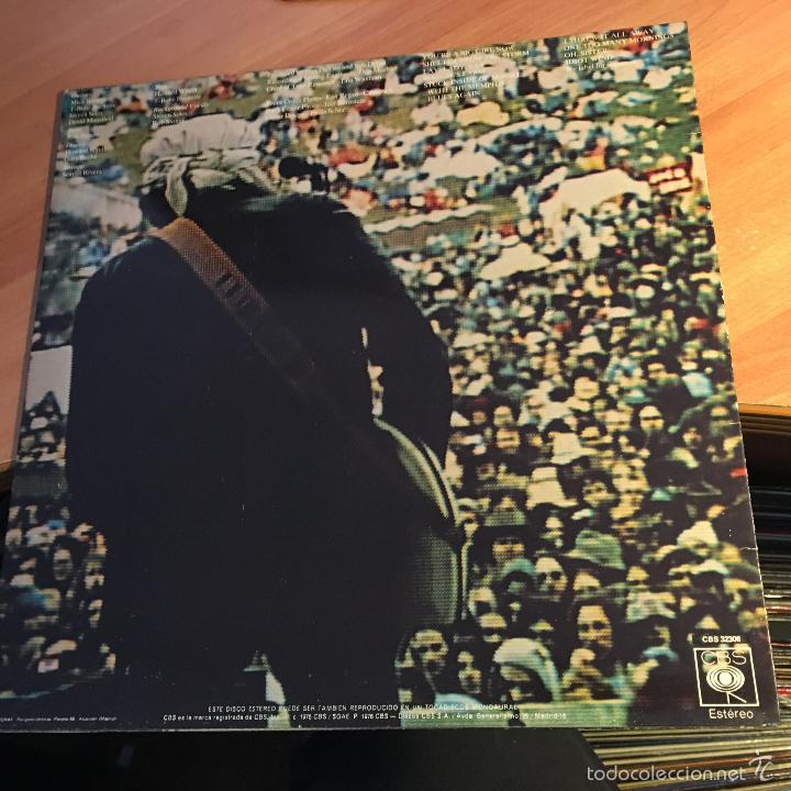 Discos de vinilo: BOB DYLAN (HARD RAIN) LP ESPA&Ntilde;A 1984 (B-14) - Foto 4