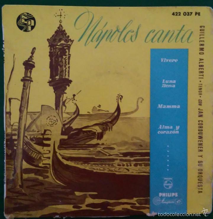 Dischi in vinile: N&aacute;poles canta: Guillermo Alberti con Jan Corduwener y su orquesta