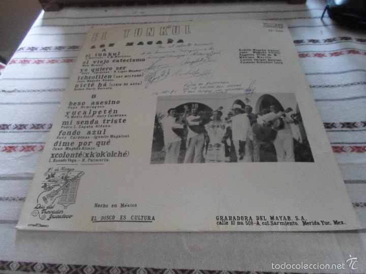 Discos de vinilo: EL TUNKUL LOS MAGA&Ntilde;A - Foto 3