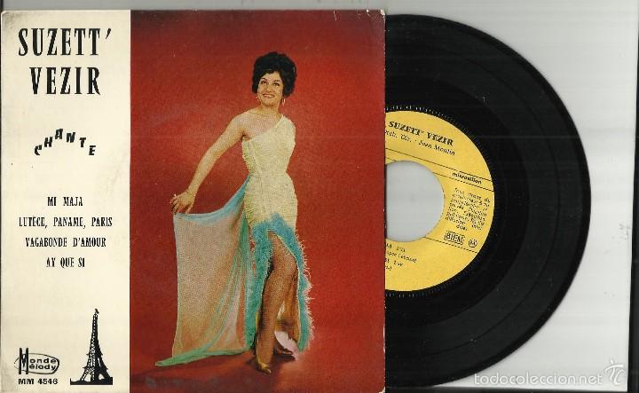 Discos de vinilo: Suzett&rsquo; VEZIR ep mi maja + 3.francia rareza