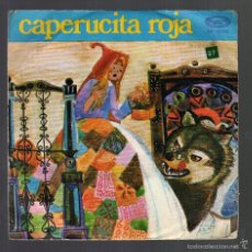 Discos de vinilo: SINGLE: CUENTO DE LA CAPERUCITA ROJA - MOVIEPLAY, 1970 -. Lote 57923894