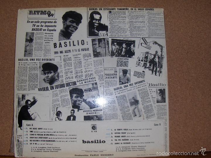 Discos de vinilo: BASILIO, RITMO 69. NOVOLA 1970. - Foto 2