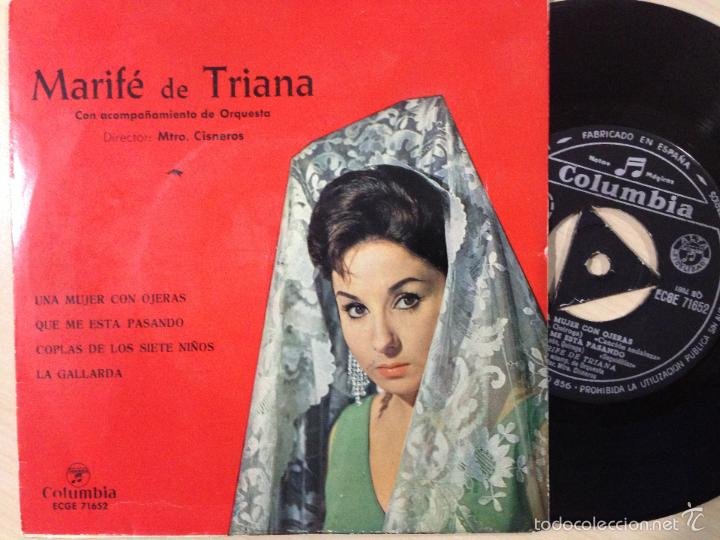 Disco Vinilo - Old vinyl .- MARIFE DE TRIANA by Sin autor: (1973)  Manuscript / Paper Collectible