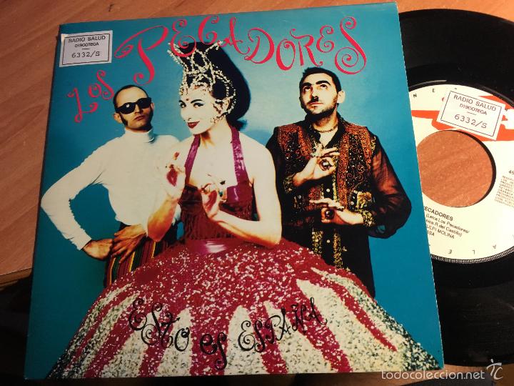 Disques de vinyle: LOS PECADORES (ESTO ES ESPA&Ntilde;A) SINGLE ESPA&Ntilde;A 1992 (EPI2)