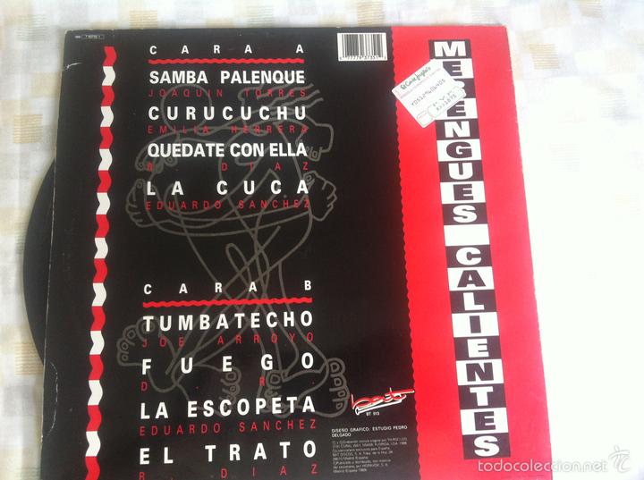 Discos de vinilo: LP FREDDY KENTON-MERENGUES CALIENTES - Foto 2