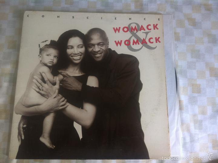 Discos de vinilo: LP WOMACK & WOMACK-CONSCIENCE - Foto 1